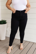 Load image into Gallery viewer, Audrey High Rise Control Top Classic Skinny Jeans in Black
