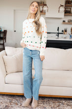 Load image into Gallery viewer, Candy Buttons Pom Detail Sweater
