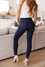 Load image into Gallery viewer, Celecia High Waist Hand Sanded Resin Skinny Jeans
