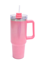 Load image into Gallery viewer, Insulated Shimmer Tumbler in Five Colors
