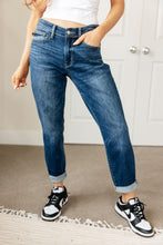 Load image into Gallery viewer, London Midrise Cuffed Boyfriend Jeans
