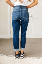 Load image into Gallery viewer, London Midrise Cuffed Boyfriend Jeans
