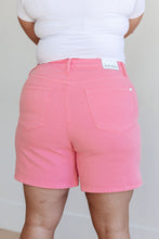 Load image into Gallery viewer, Jenna High Rise Control Top Cuffed Shorts in Pink
