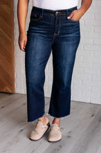 Load image into Gallery viewer, Madeline High Rise Cropped Wide Leg Jeans
