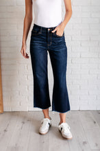 Load image into Gallery viewer, Madeline High Rise Cropped Wide Leg Jeans
