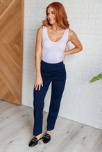 Load image into Gallery viewer, Magic Straight Pants in Navy
