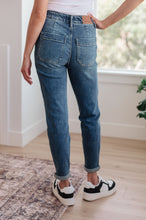 Load image into Gallery viewer, Payton Pull On Denim Joggers in Medium Wash
