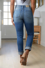 Load image into Gallery viewer, Belinda High Rise Distressed Straight Jeans
