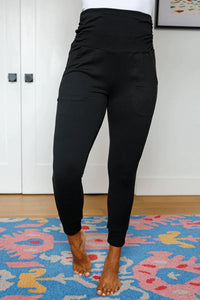 PREORDER: Haley Ruched Waist Legging in Seven Colors