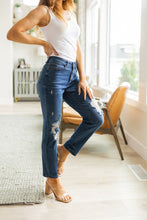 Load image into Gallery viewer, Colt High Rise Button Fly Distressed Boyfriend Jeans
