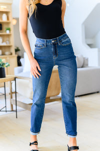 Downtown High Rise Boyfriend Jeans - Judy Blue