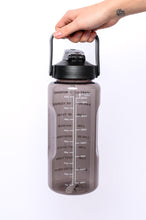 Load image into Gallery viewer, Elevated Water Tracking Bottle in Black
