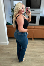 Load image into Gallery viewer, Pippa High Rise Button Fly Straight Jeans
