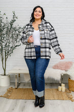 Load image into Gallery viewer, Kate Plaid Jacket in Black &amp; White
