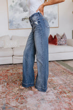 Load image into Gallery viewer, Katrina High Waist Distressed Denim Trousers
