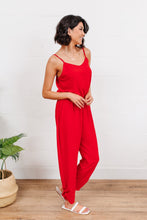 Load image into Gallery viewer, Livin&#39; The Dream Jumpsuit in Red
