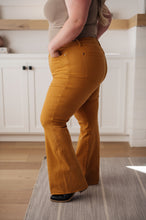 Load image into Gallery viewer, Melinda High Rise Control Top Flare Jeans in Marigold
