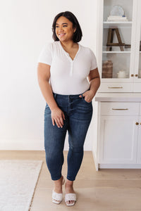 Mid-Rise Relaxed Fit Mineral Wash Jeans