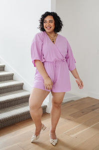 Purple Promise Romper