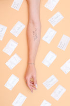 Load image into Gallery viewer, Words For A Season Temporary Tattoo - SHINE
